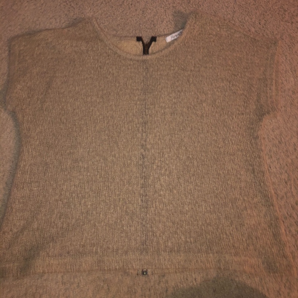 Soft Back Zip Up Shirt